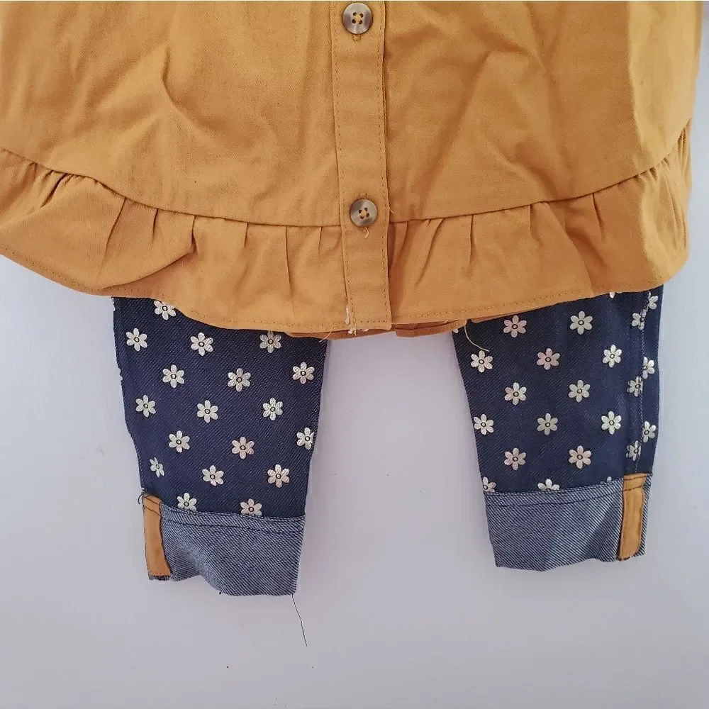 Little Lass 2 pc Matching Set with Belt Accessory - Picture 6 of 9